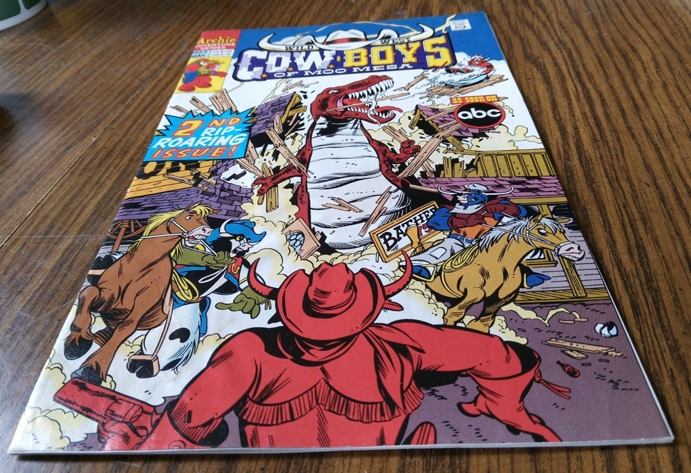 Wild West C.O.W. Boys Of Moo Mesa #2 May 1993 Archie Comics
